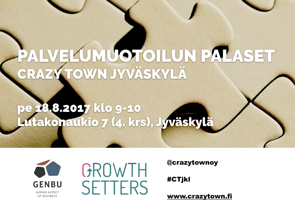 18.8.2017 – Palvelumuotoilun palaset (Jkl)