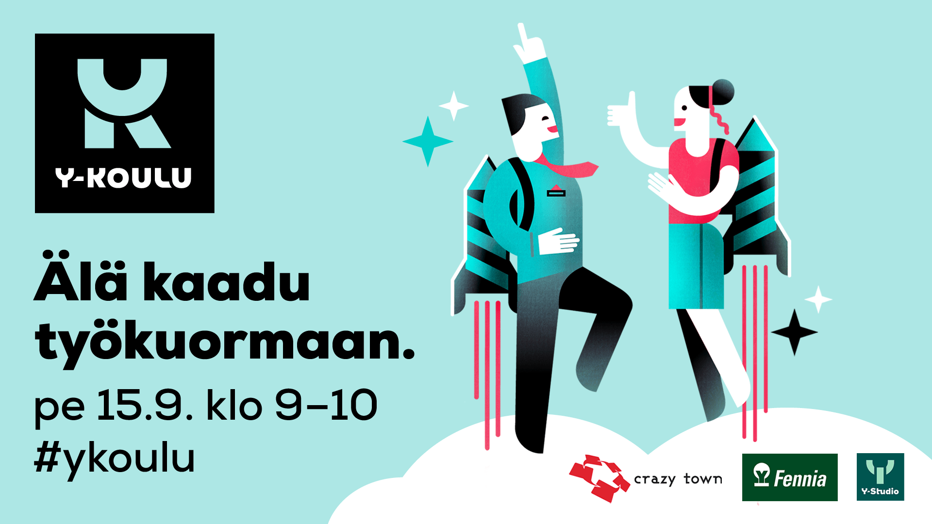 15.9.2017  – Y-Koulu: Älä kaadu työkuormaan (Tre)