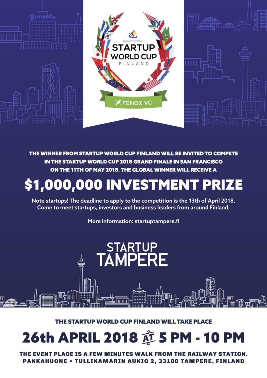 26.4.2018 – The Startup World Cup Finland
