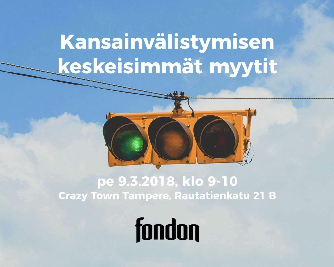 9.3.2018 – Kansainvälistymisen keskeisimmät myytit (Tre)