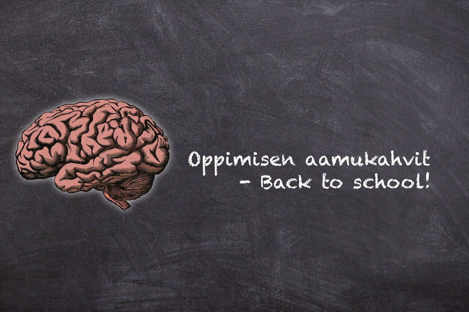 17.8.2018 – Oppimisen aamukahvit – Back to School! (Hml)