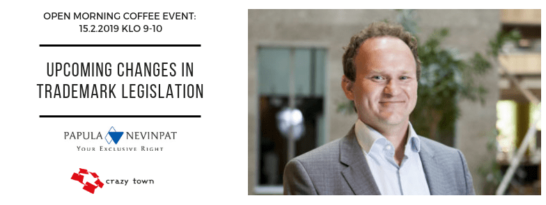 15.2.2019 – Upcoming changes in trademark legislation (Tre)