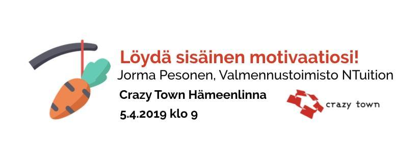 5.4.2019 – Löydä sisäinen motivaatiosi! (Hml)