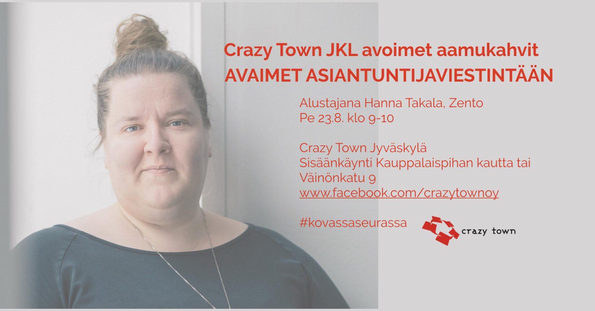 23.8.2019 – Avaimet asiantuntijaviestintään (Jkl)