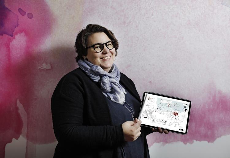 Linda Saukko-Rauta on vuoden valtakunnallinen yksinyrittäjä
