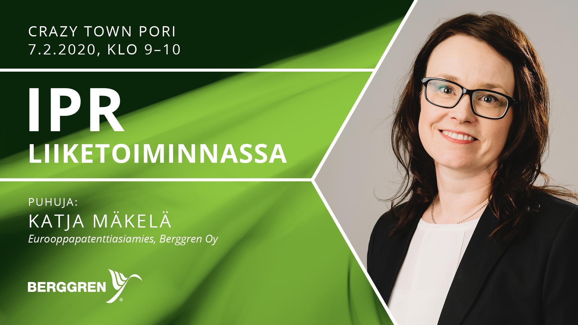 IPR liiketoiminnassa (Pori)