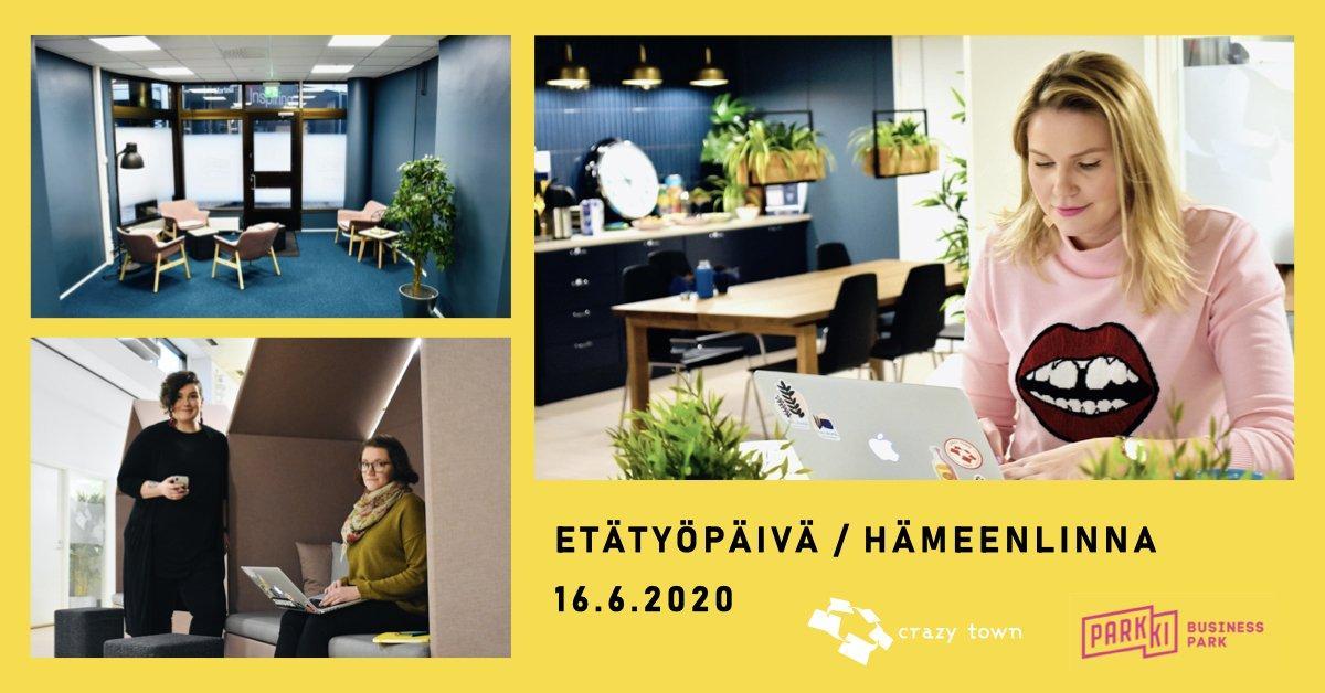 Etätyöpäivä 16.6.2020 Hämeenlinnassa