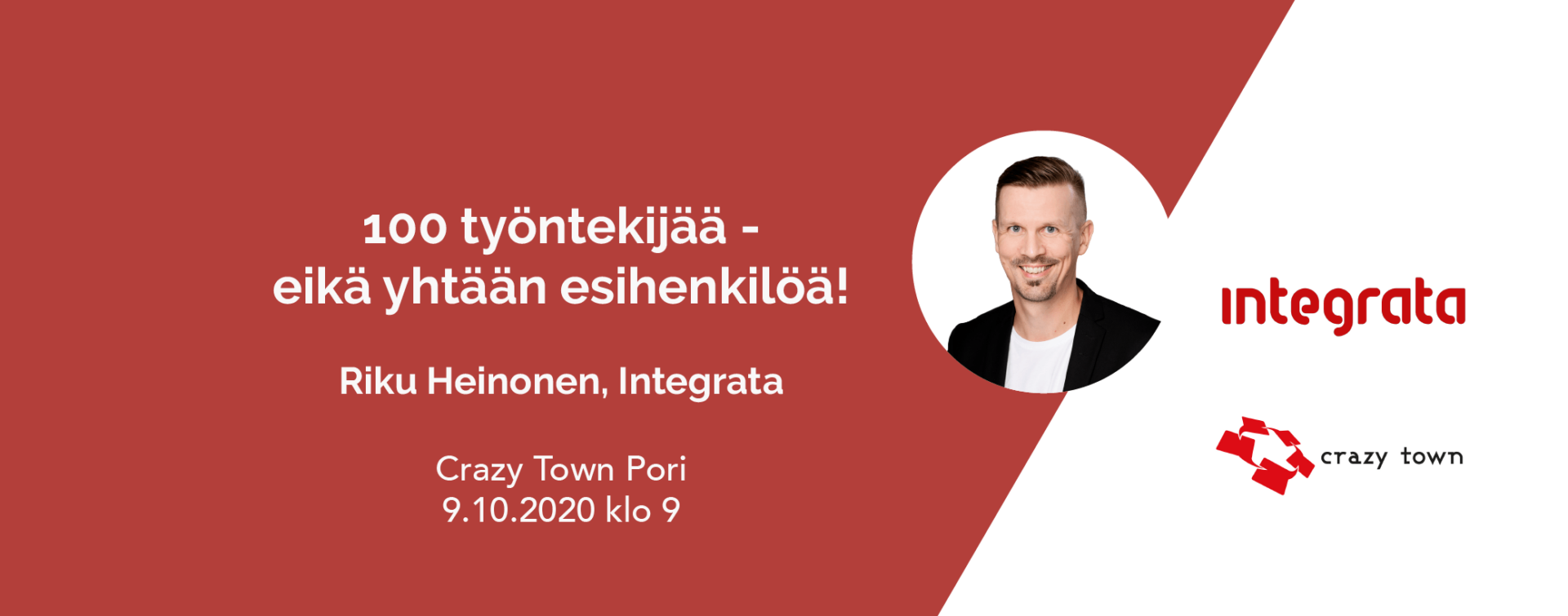 9.10.2020 – 100 työntekijää – eikä yhtään esihenkilöä! (Pori)