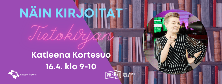 16.4.2021 – Näin kirjoitat tietokirjan!