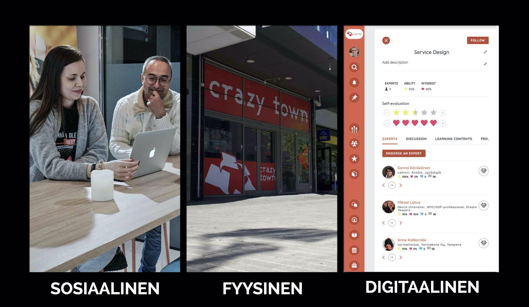 eEemeli 2021-kilpailu palkitsi Crazy Townin ja Skillhiven parhaana oppimisen ekosysteeminä