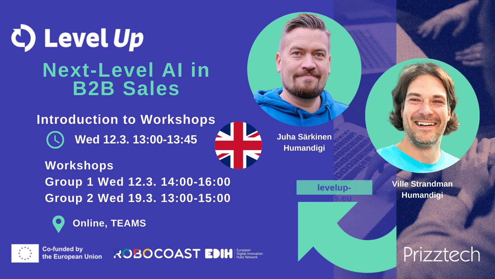 Next level AI in B2B Sales: Small Group Workshop, Group 2